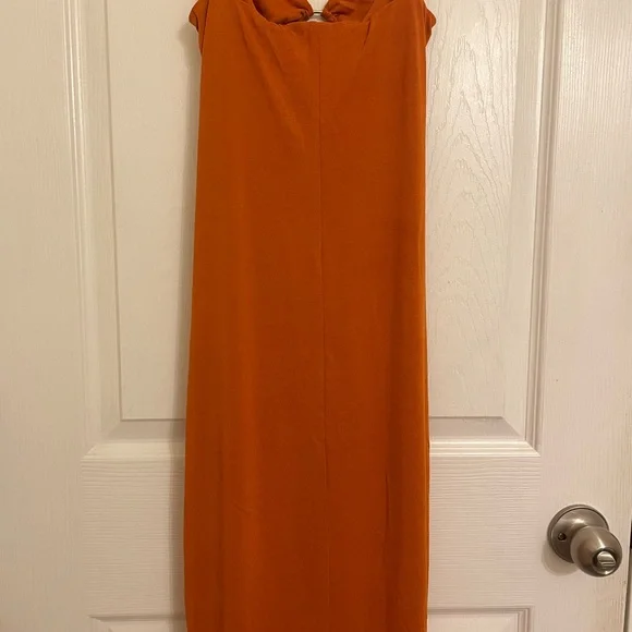 Yasmeen Midi Rust dress by Camila Coelho - Picture 6 of 6